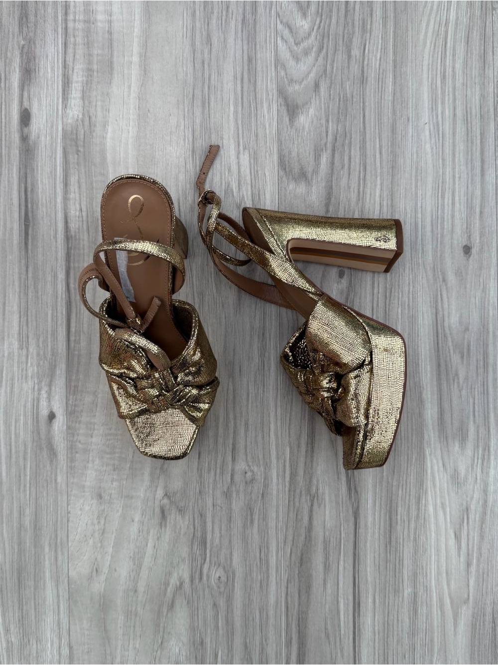 Sam Edelman Kristen Knotted Platform Sandals